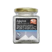 Αλάτι Αφρίνα Μεσολογγίου σε Τετράγωνο Γυάλινο Βάζο ALCO 150gr (6x150gr)