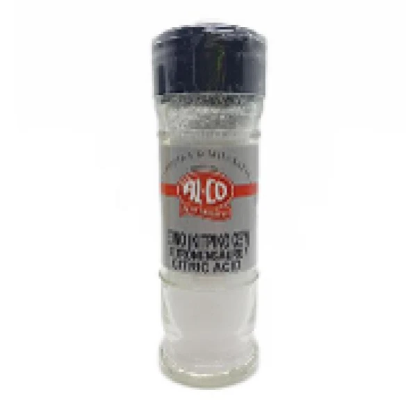 Ξινό (Κιτρικό Οξύ) σε Γυάλινο Βάζο ALCO 60gr (8x60gr)