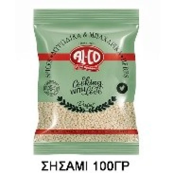 Σησάμι σε Φακελάκι ALCO 100gr (10x100gr)