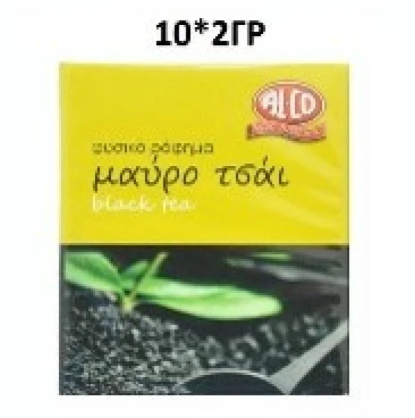 Εμβαπτιζόμενο Τσάι Μαύρο ALCO 10τμχ (10x2gr)