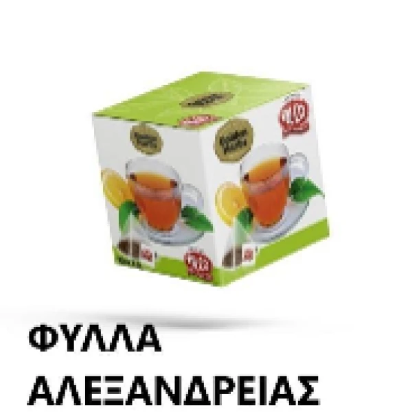 Εμβαπτιζόμενο Τσάι Πυραμίδα Φύλλα Αλεξάνδρειας ALCO 10τμχ (10x1,2gr)