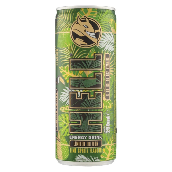 Energy Drink Lime Spritz HELL 250ml