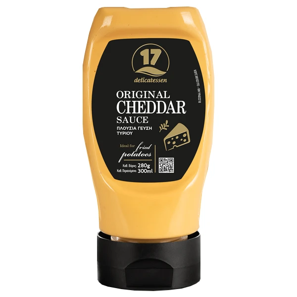Σάλτσα Cheddar 17 DELICATESSEN 300ml