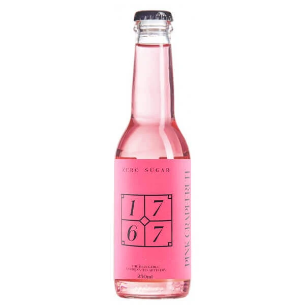 Ανθρακούχο Αναψυκτικό Pink Grapefruit Zero 1767 250ml