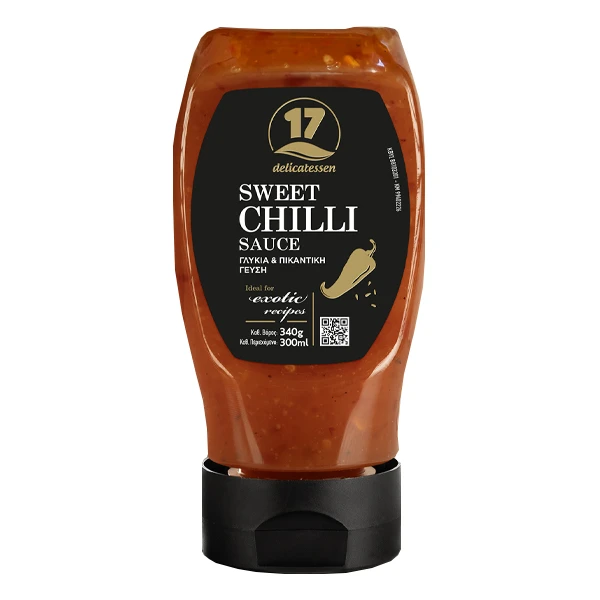 Σάλτσα Γλυκό Τσίλι (Sweet Chilli) 17 DELICATESSEN 300ml