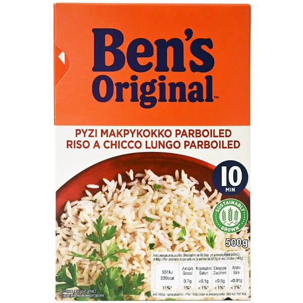 Ρύζι Μακρύκοκκο UNCLE BENS 500gr