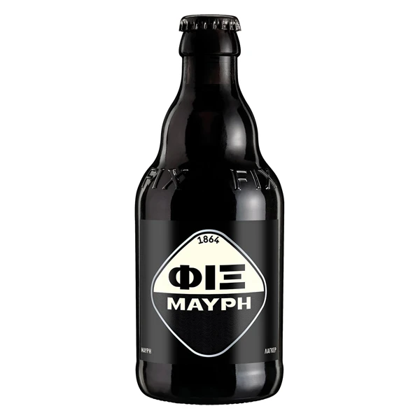 Μπύρα Μαύρη Φιάλη FIX HELLAS 330ml