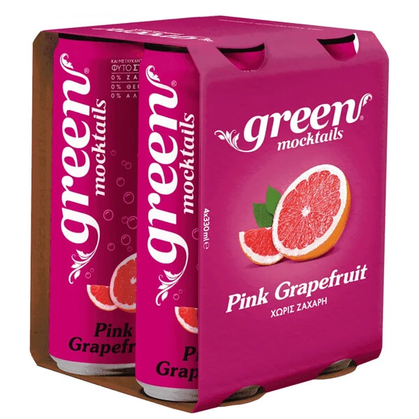 Mocktail Pink Grapefruit GREEN COLA 330ml (4x330ml)