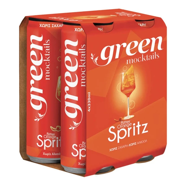 Mocktail Bitter Orange Spritz GREEN COLA 330ml (4x330ml)