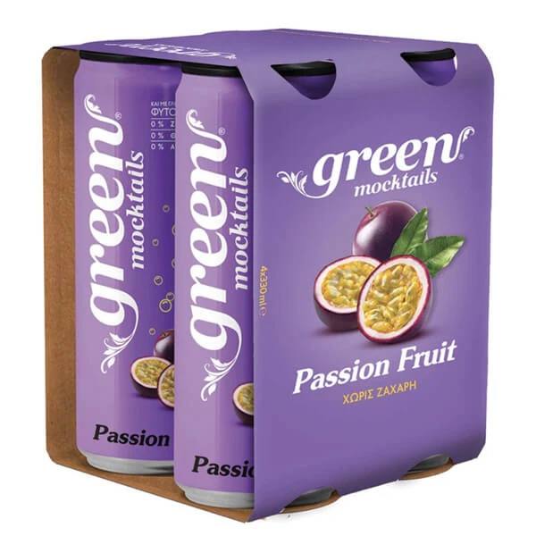 Mocktail Passion Fruit GREEN COLA 330ml (4x330ml)