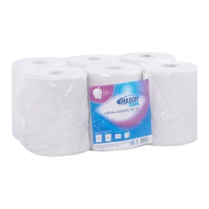 Χειροπετσέτα Ρολό Μπλέ Autocut 102 Κωδ DRAGON CLEAN 800gr