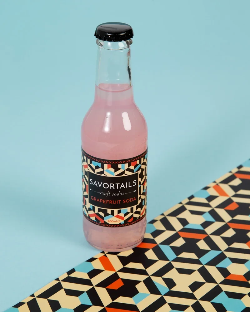Mocktail Pink Grapefruit Soda SAVORTAILS 200ml