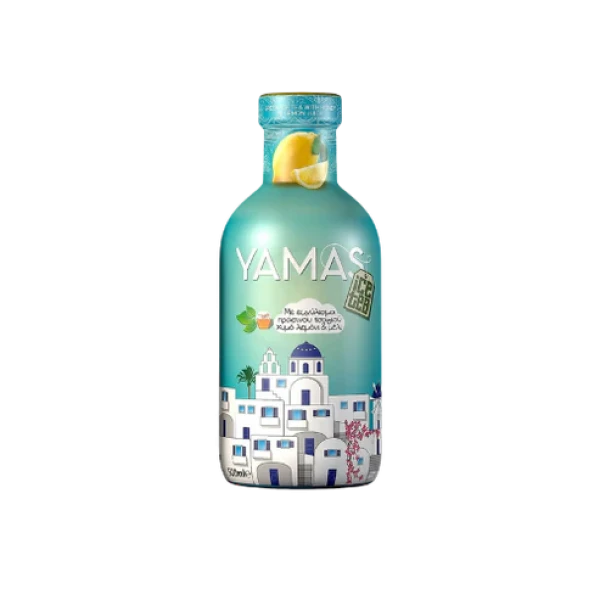 Κρύο Τσάι Sparkling Lemon YAMAS TEA 250ml