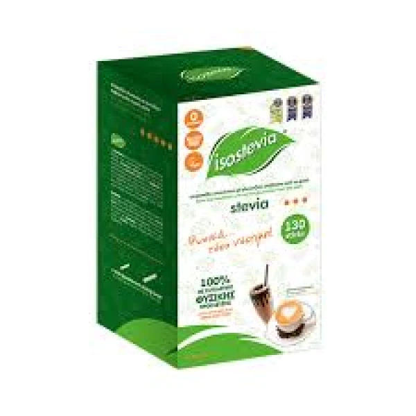 Γλυκαντικό με Στέβια ISOSTEVIA 130τμχ