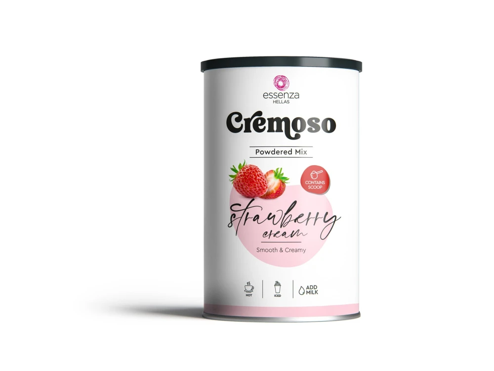 Σκόνη Ροφημάτων Strawberry Κρέμα (Cream) Shakes n Smoothies CREMOSO 2kg