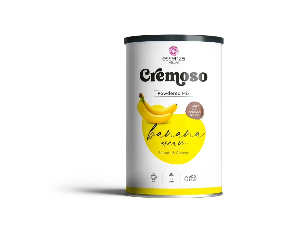 Σκόνη Ροφημάτων Banana Κρέμα (Cream) Shakes n Smoothies CREMOSO 2kg