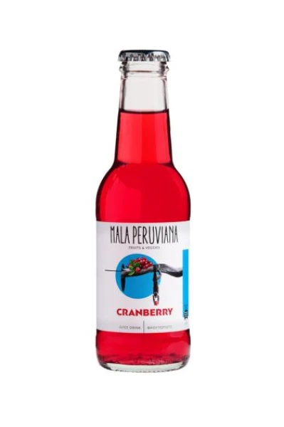 Χυμός Κράνμπερι MALA PERUVIANA 200ml