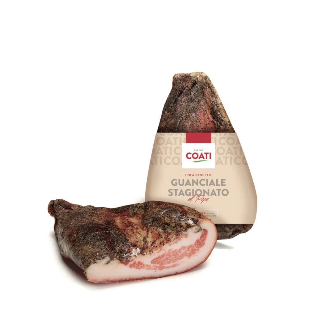 Guanciale Stragionato Pepe COATI ~1kg