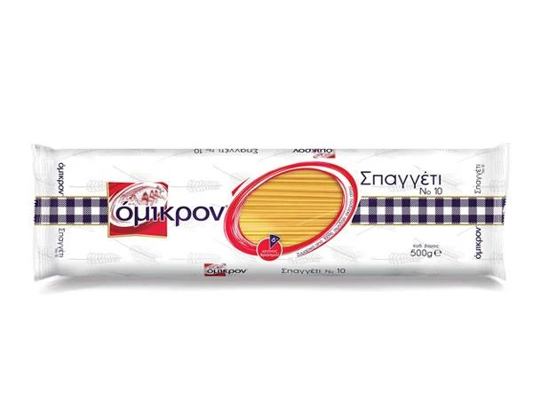 Ζυμαρικό Σπαγγέτι Νο10 ΟΜΙΚΡΟΝ 500gr