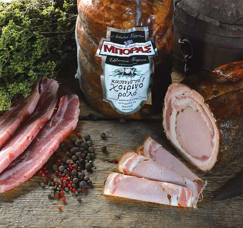 Χοιρινό Ρολό Καπνιστό ΜΠΟΡΑΣ ~2kg