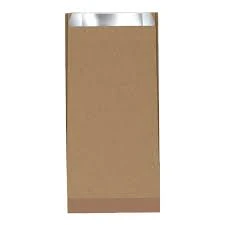Χαρτοσακούλα Αλουμινίου Καφέ 12x28cm 1kg