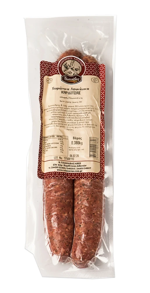 Χωριάτικο Λουκάνικο Καρδίτσας ΤΣΙΑΝΑΒΑΣ ~400gr