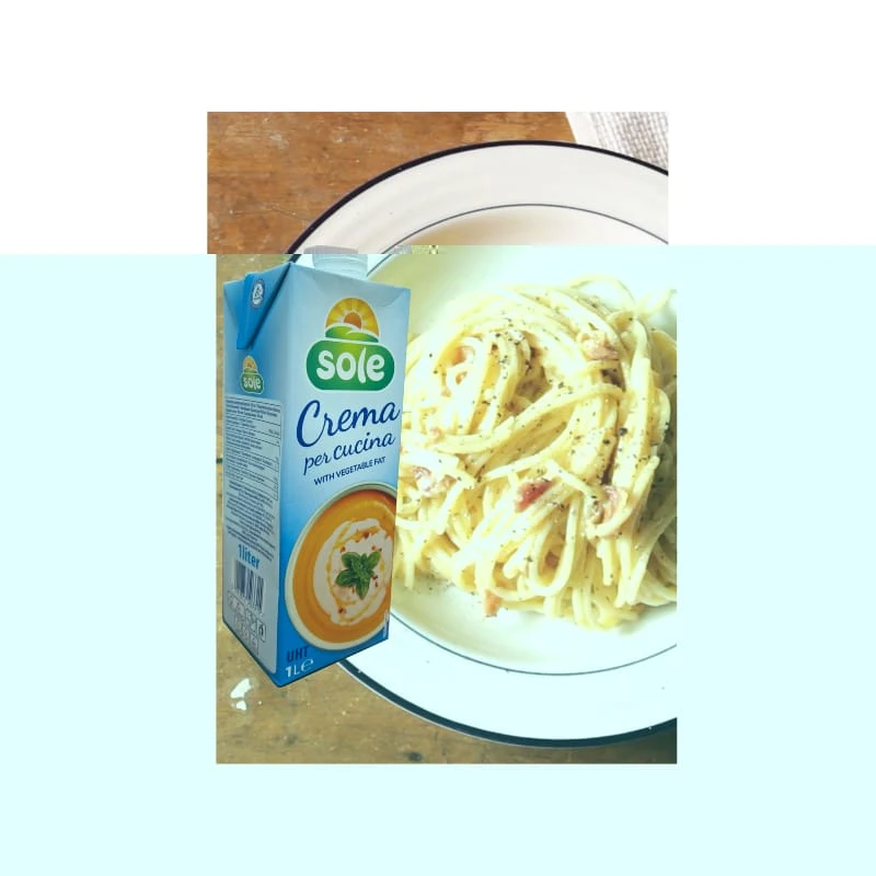 Κρέμα Γάλακτος Μαγειρικής 23% Λιπαρά SOLE 1lt