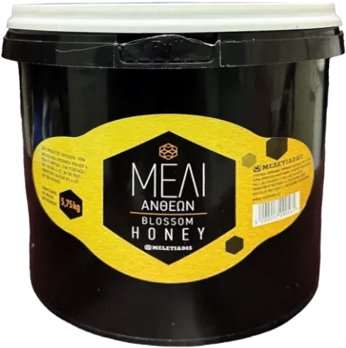 Μέλι Ανθέων σε Κουβά ΜΕΛΕΤΙΑΔΗΣ 5,75kg