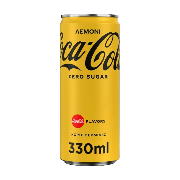Αναψυκτικό Zero Λεμόνι COCA COLA 330ml (24x330ml)