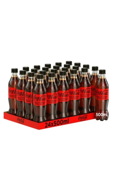 Αναψυκτικό Zero COCA COLA 500ml (24x500ml)