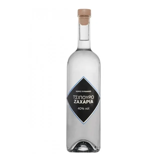 Τσίπουρο χωρίς Γλυκάνισο ΖΑΧΑΡΙΑ 200ml
