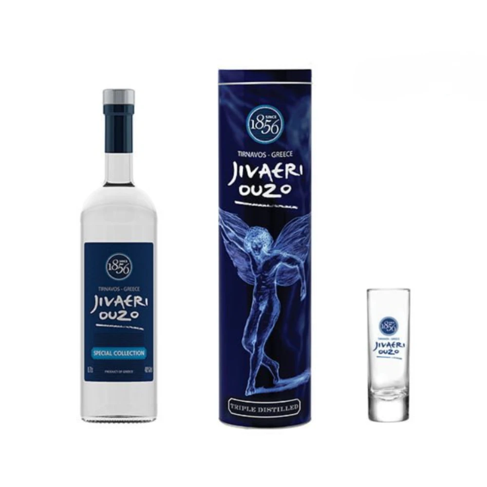 Ούζο Τριπλής Απόσταξης JIVAERI ΚΑΤΣΑΡΟΣ 200ml