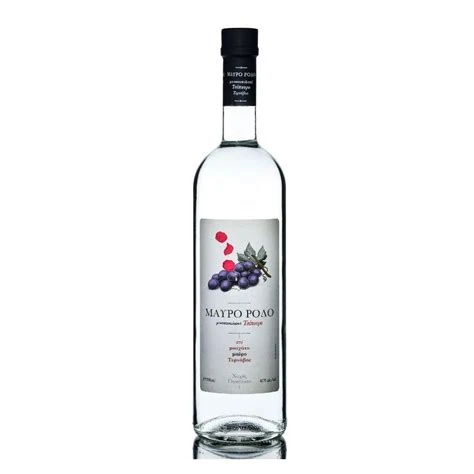 Τσίπουρο Χωρίς Γλυκάνισο 40% ΜΑΥΡΟ ΡΟΔΟ 700ml