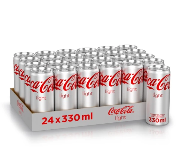 Αναψυκτικό COCA COLA Light 330ml (24x330ml)