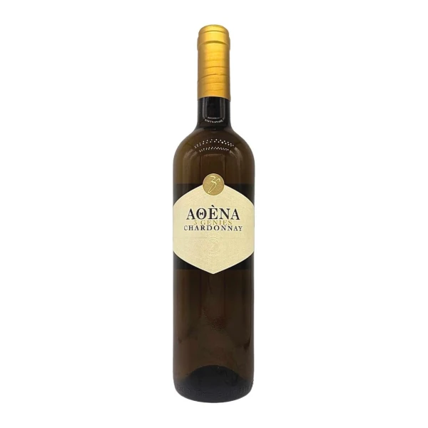 Λευκός Ξηρός Οίνος Chardonnay Αθένα 3 ΓΕΝΙΕΣ 750ml