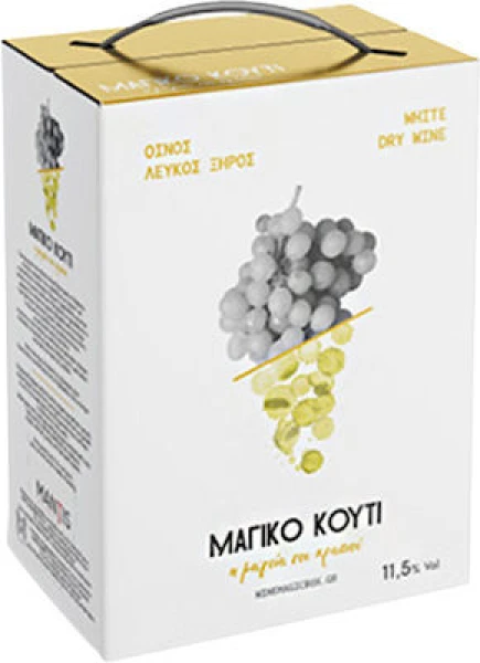 Λευκός Ξηρός Οίνος ΜΑΓΙΚΟ ΚΟΥΤΙ 10lt