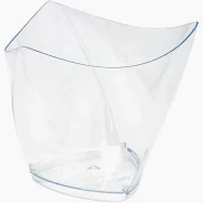 Μπωλ Τρίπλευρο Κυματιστό Διαφανές 200ml DK GROUP 450τμχ