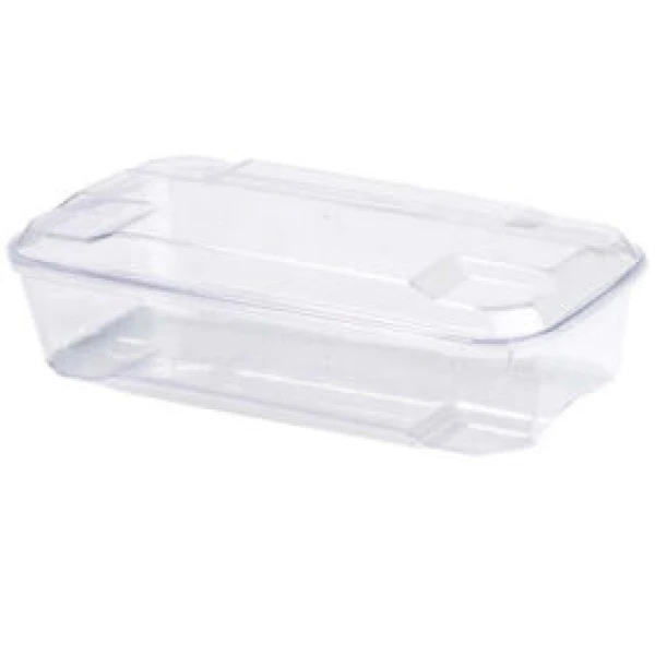 Μπωλ Παραλληλόγραμμο με Καπάκι 740cc DK GROUP 25τμχ