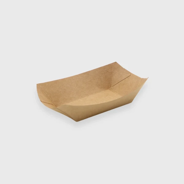 Σκαφάκι Φαγητού Kraft 950ml (17x9.6x5.7) 100τμχ