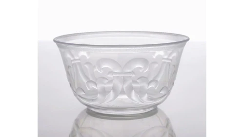 Μπωλ Στρογγυλο Σκαλιστό Φιμέ DK GROUP 10τμχ