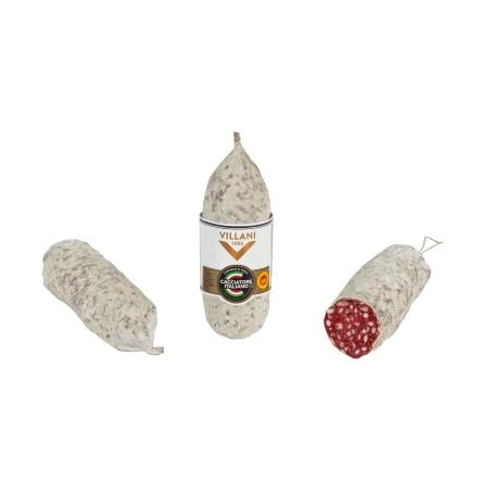 Salame Cacciatore D.O.P - Σαλάμι Κυνηγού Π.Ο.Π VILLANI 170gr