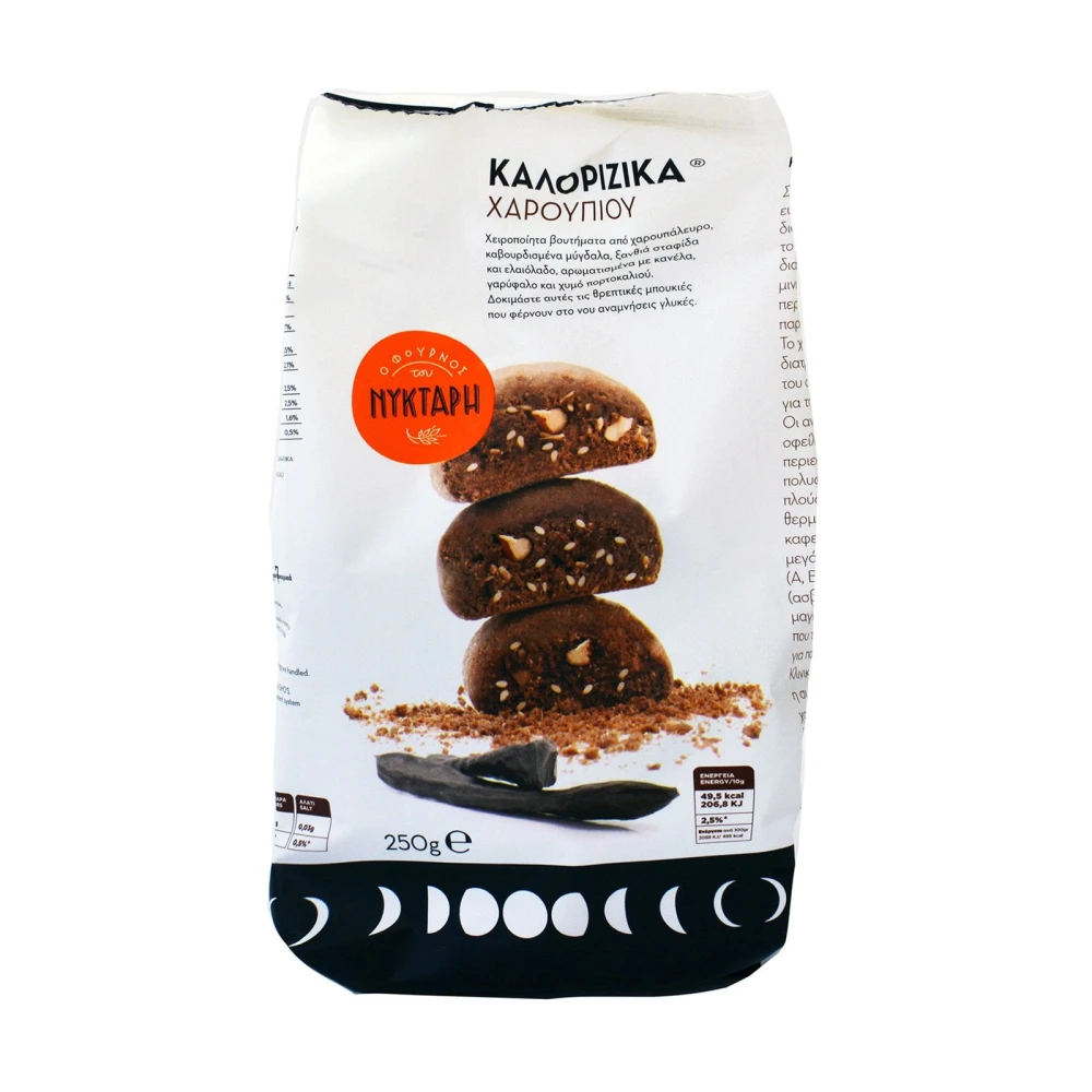 Κουλούρια Χαρουπιού Καλορίζικα ΝΥΚΤΑΡΗΣ 250gr