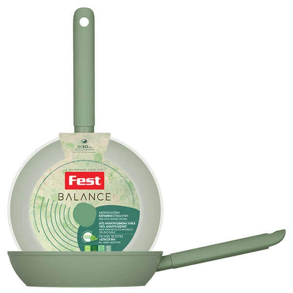 Τηγάνι Επαγωγικό Κεραμικό Balance Νο30 FEST 1τμχ