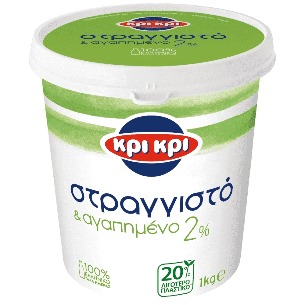 Γιαούρτι Στραγγιστό 2% ΚΡΙ ΚΡΙ 1kg