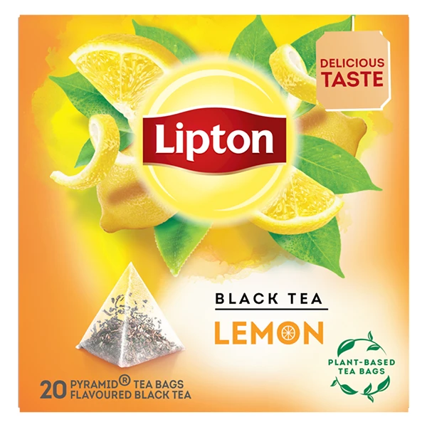 Μαύρο Τσάι Πυραμίδα Λεμόνι LIPTON 20τμχ (20x1,7gr)
