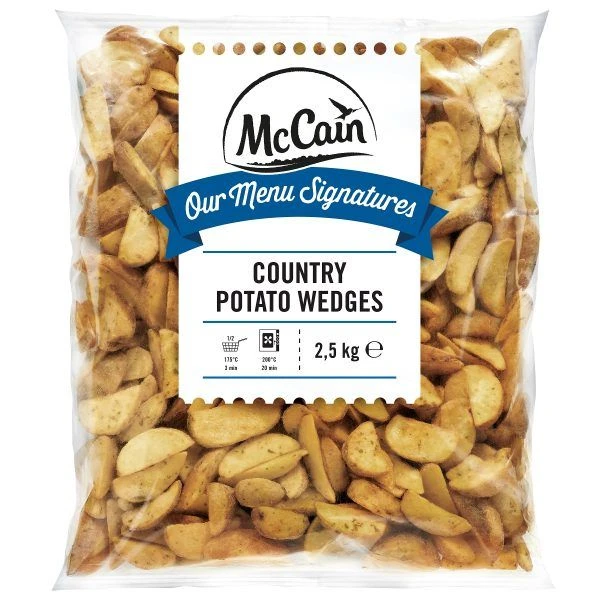 Πατάτες Κατεψυγμένο Wedges Προτηγανισμένες MC CAIN 2,5kg
