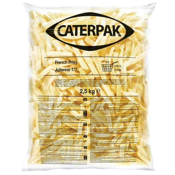 Πατάτες Κατεψυγμένες Προτηγανισμένες 7x7 CATERPAK 2,5kg