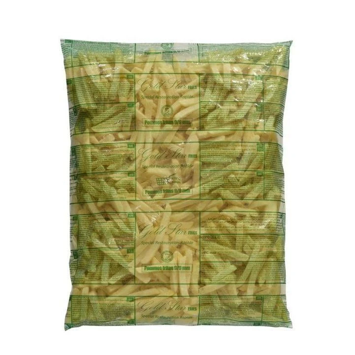 Πατάτες Κατεψυγμένες 9/9 Προτηγανισμένες Gold Star CATERPAK 2,5kg