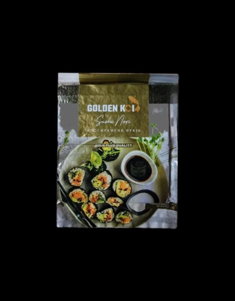 Φύλλα Φυκιών Ολόκληρα Nori GOLDEN KOI 140gr