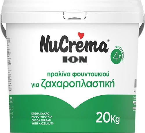 Πραλίνα Φουντουκιού Ζαχαροπλαστικής 4% Nucrema ΙΟΝ 20kg